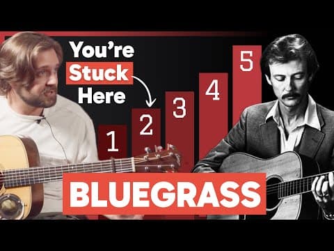 The Five Levels of Bluegrass Guitar, Through the Eyes of Shaun Richardson