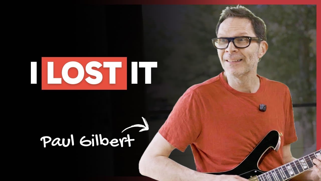 Paul Gilbert's Melody-First Approach: Why Your Inner Kazoo Player Matters More Than Exotic Scales