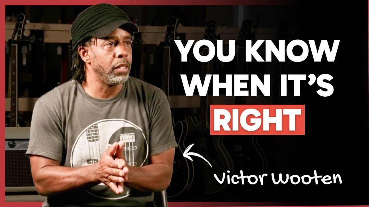 What Most Musicians Miss According to Victor Wooten: Playing Music vs. Playing an Instrument