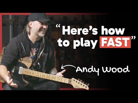How Andy Wood Rewired His Playing for Real Speed